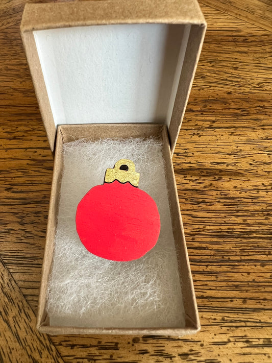 Christmas Ornament Pin