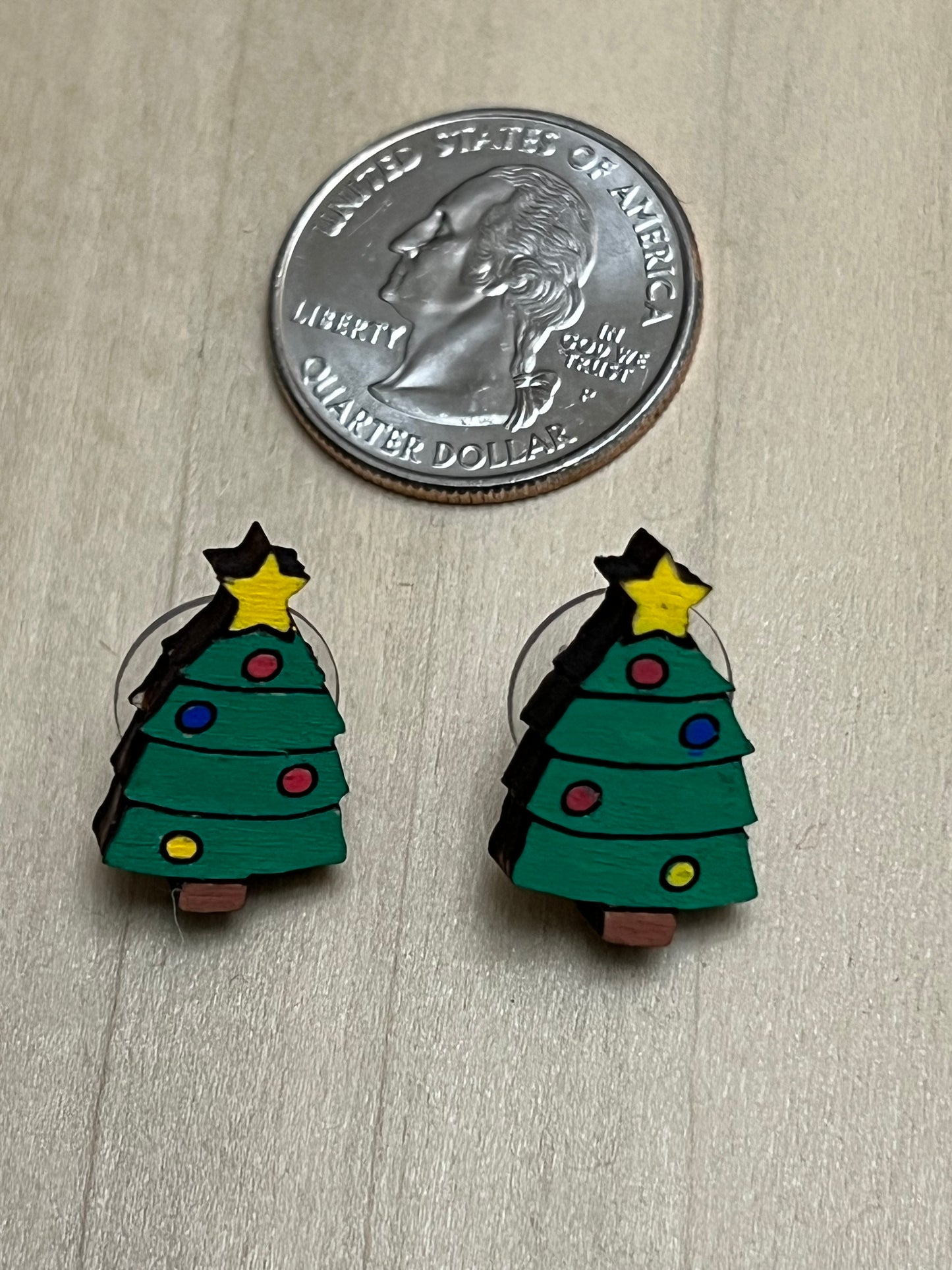 Christmas Tree Earrings