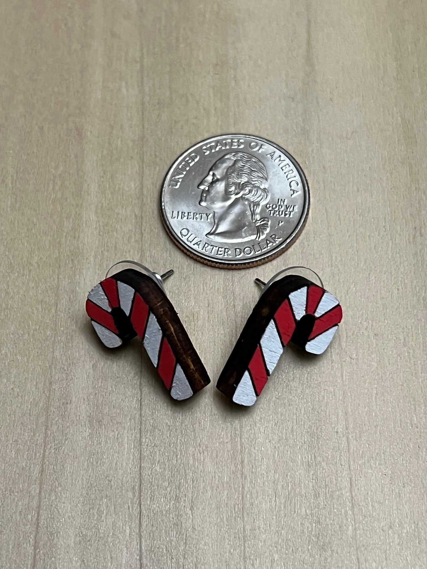 Candy Cane Earrings